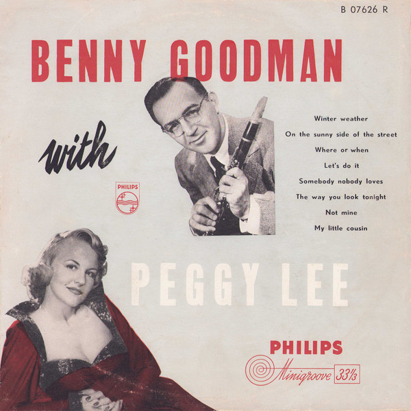 Benny Goodman With Peggy Lee Benny Goodman With Peggy Lee Vinyl