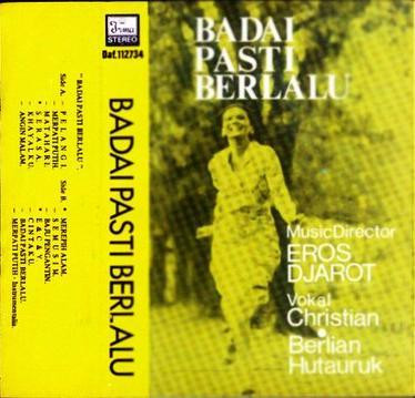 Eros Djarot / Christian Rahadi / Berlian Hutauruk - Badai Pasti Berlalu  (Cassette, Indonesia, 1977) For Sale | Discogs