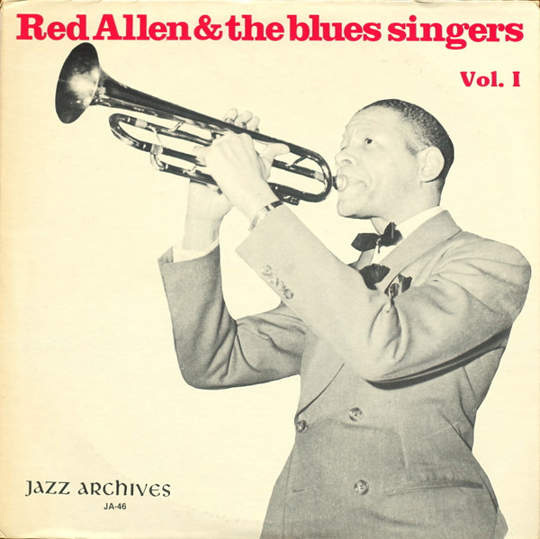 lataa albumi Red Allen - Red Allen The Blues Singers Vol I
