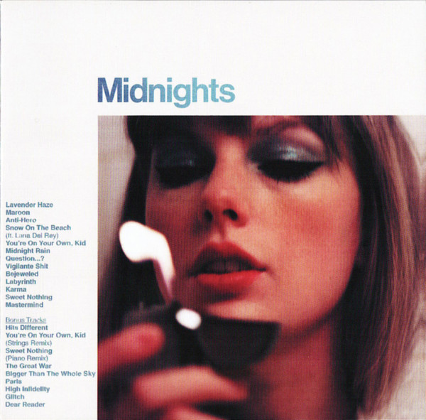 Taylor Swift Midnights 2022 Cd Discogs