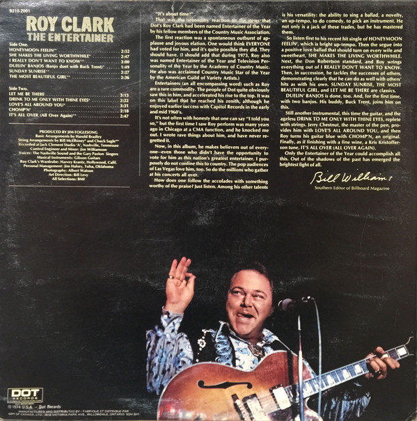 descargar álbum Download Roy Clark - The Entertainer album