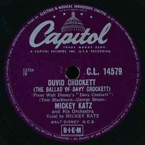 Mickey Katz And His Orchestra - Duvid Crockett / Keneh Hora album cover