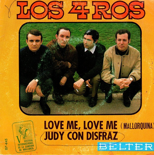 descargar álbum Los 4 Ros - Love Me Love Me Judy Con Disfraz