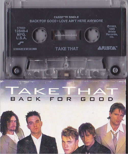 Take That – Back For Good (1995, Cassette) - Discogs