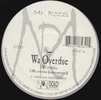 descargar álbum Mr Rozzi - Wa Overdue 12 Inch Actors