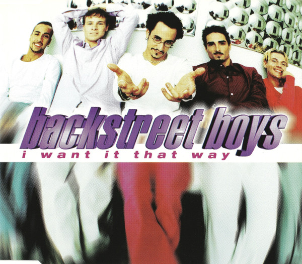 Backstreet Boys – I Want It That Way - The Remixes (1999, CD