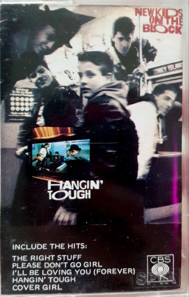New Kids On The Block – Hangin' Tough (Clear Cassette