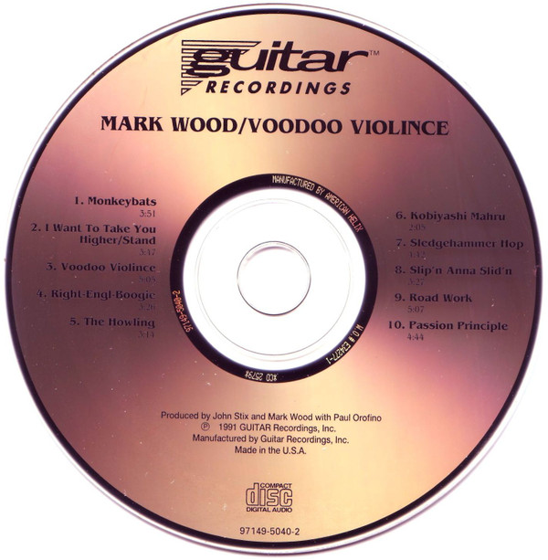 Album herunterladen Mark Wood - Voodoo Violince