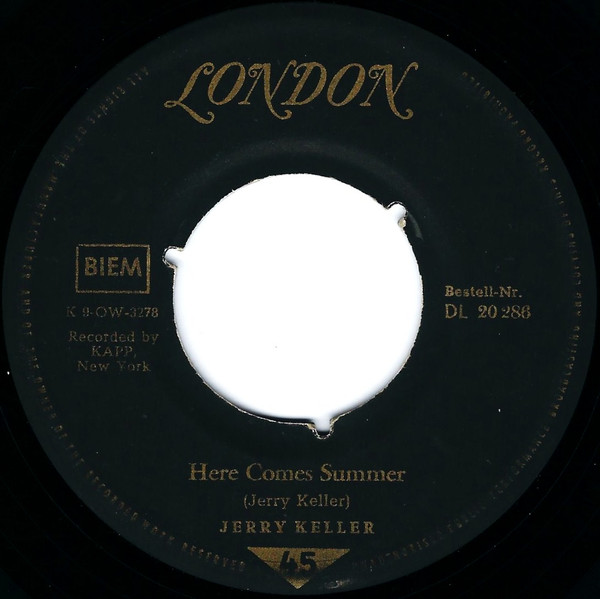 Jerry Keller – Here Comes Summer (1958