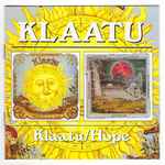 Cover of Klaatu / Hope, 2000, CD