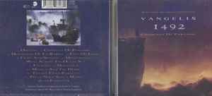 Vangelis - 1492 – Conquest Of Paradise (Music From The Original Soundtrack) album cover