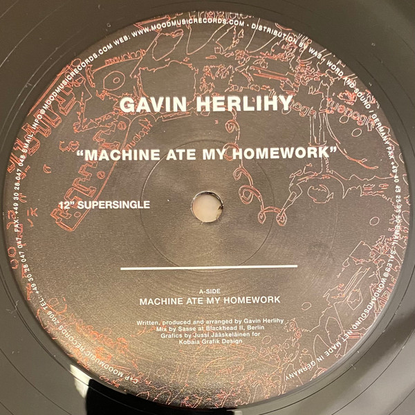 descargar álbum Gavin Herlihy - Machine Ate My Homework