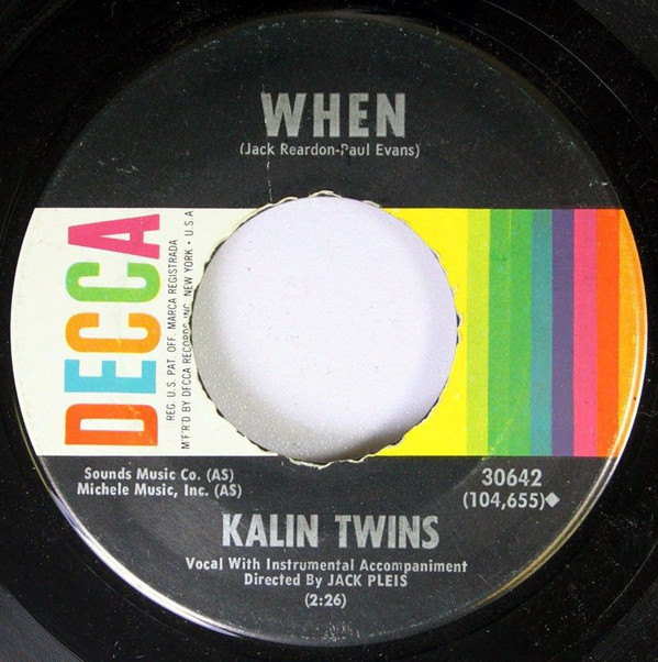 télécharger l'album Kalin Twins - Three OClock Thrill