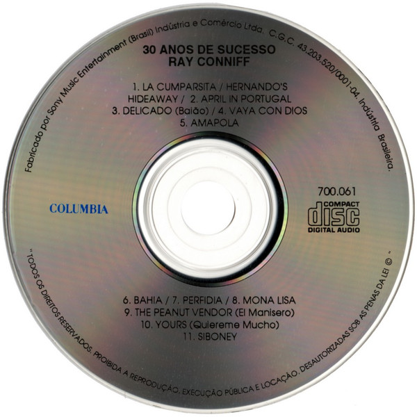 Album herunterladen Ray Conniff - 30 Anos de Sucesso