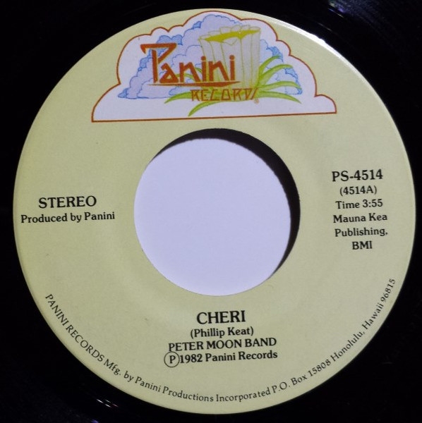 Peter Moon Band – Cheri (1982, Vinyl) - Discogs