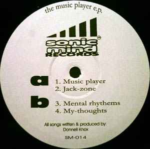 D-Knox - The Music Player E.P. album cover