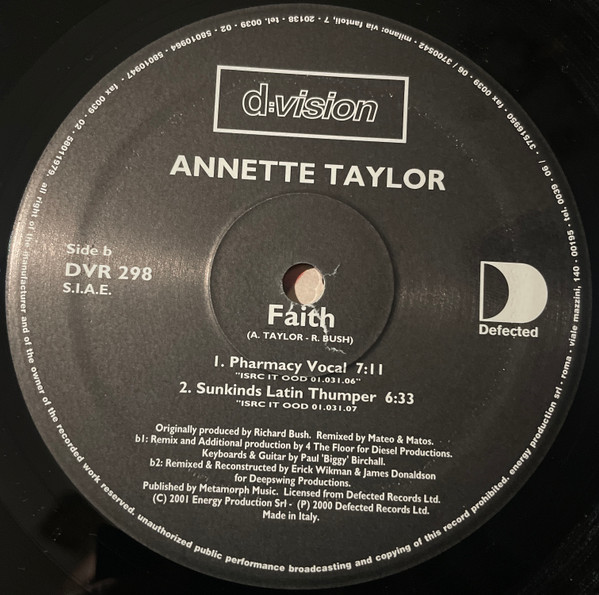 baixar álbum Annette Taylor - Faith Remix
