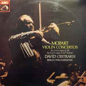 Mozart - David Oistrakh, Berlin Philharmonic – Violin Concertos