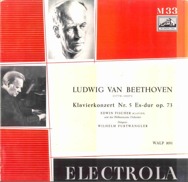 Beethoven, Furtwängler, Philharmonia Orchestra, Edwin Fischer 