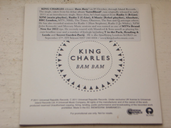 descargar álbum King Charles - Bam Bam