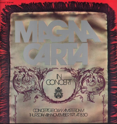 Magna Carta – In Concert (1972, Gatefold, Vinyl) - Discogs