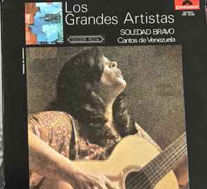 Soledad Bravo Cantos De Venezuela 1975 Vinyl Discogs