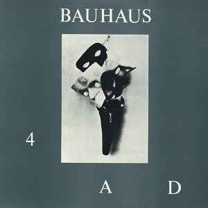 Bauhaus - 4AD album cover
