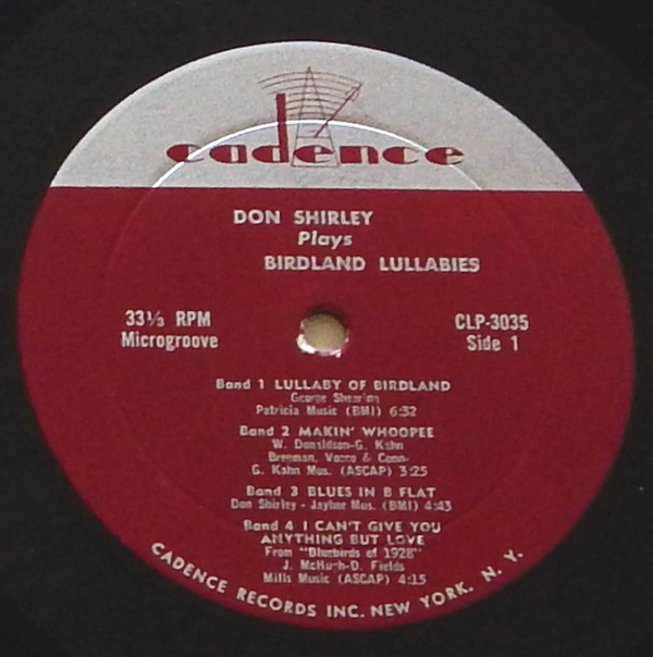 baixar álbum Don Shirley - Don Shirley Plays Birdland Lullabies