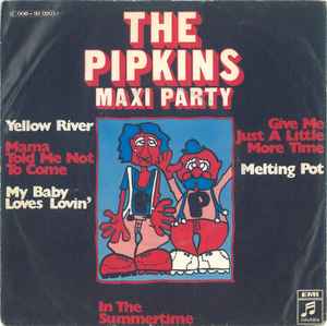 The Pipkins - Pipkins Maxi Party album cover