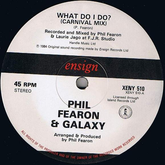 télécharger l'album Phil Fearon & Galaxy - What Do I Do Carnival Mix