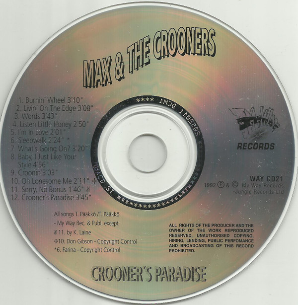 baixar álbum Max & The Crooners - Crooners Paradise