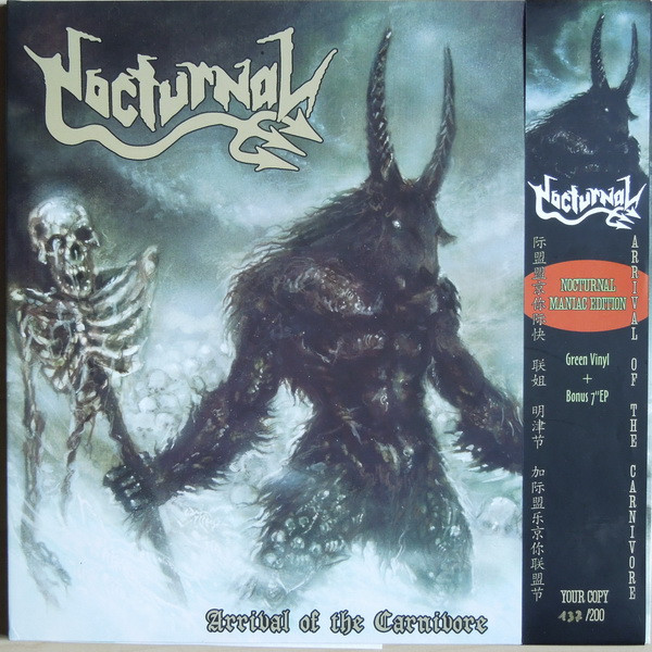 Nocturnal – Arrival Of The Carnivore (2004, Green, Vinyl) - Discogs