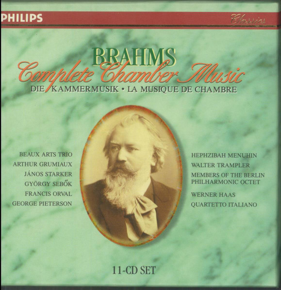 Brahms – Complete Chamber Music (1996, CD) - Discogs