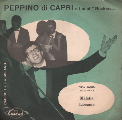 descargar álbum Peppino Di Capri E I Suoi Rockers - Malatia Lassame