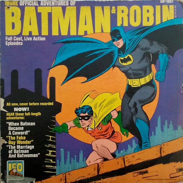 Batman & Robin – More Official Adventures Of Batman & Robin (1966, Vinyl) -  Discogs