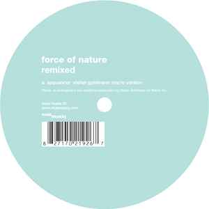 Force Of Nature - Remixed album cover