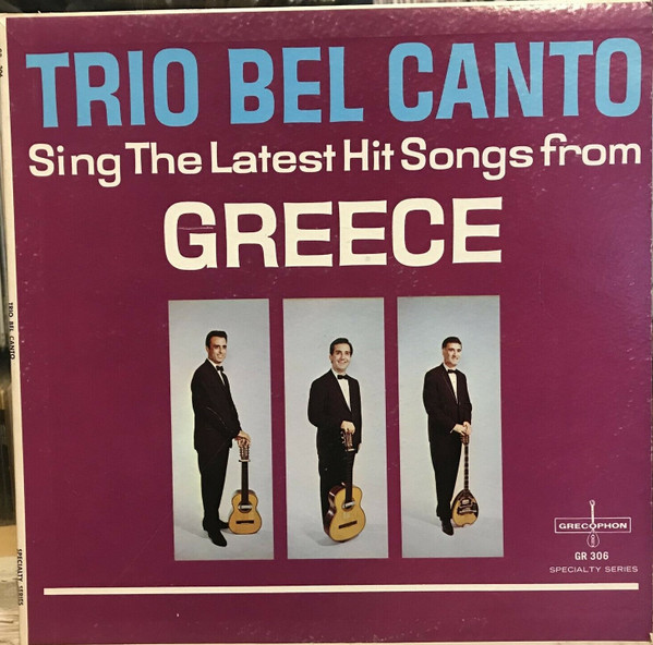 Album herunterladen Trio Bel Canto - Sing The Latest Hit Songs From Greece