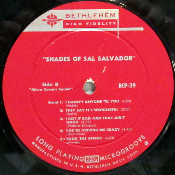 lataa albumi Sal Salvador - Shades Of Sal Salvador