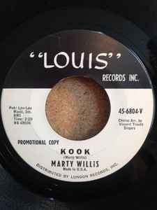 Marty Willis – Kook (1963, Vinyl) - Discogs