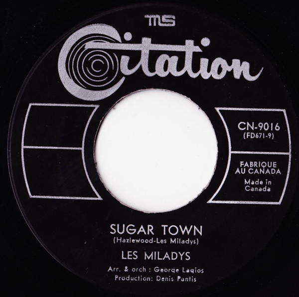 Les Miladys – Sugar Town (1967, Vinyl) - Discogs