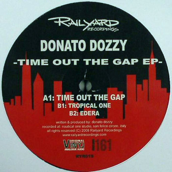 Donato Dozzy – Time Out The Gap EP (2008, Vinyl) - Discogs