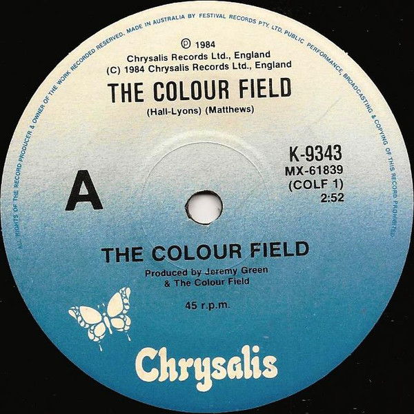 The Colour Field – The Colour Field (Special Mix) (1984, Vinyl 