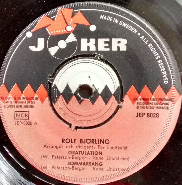 lataa albumi Rolf Björling - Frösöblomster