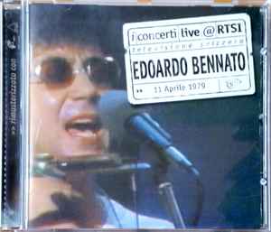 Edoardo Bennato - I Concerti Live @ RTSI 11 Aprile 1979 album cover