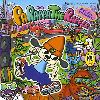 Parappa The Rapper original sound track Unopened Music CD Kawaii Anime Manga JPN