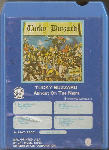 Tucky Buzzard - Allright On The Night | Releases | Discogs