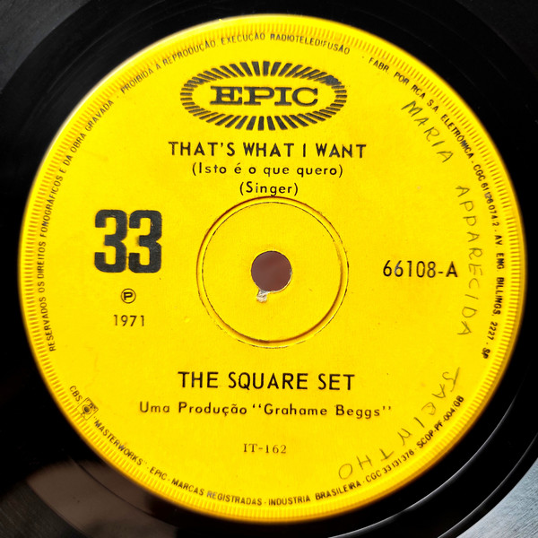 baixar álbum The Square Set - Thats What I Want Come On