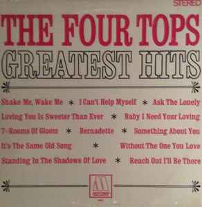 Four Tops - Four Tops Greatest Hits album cover