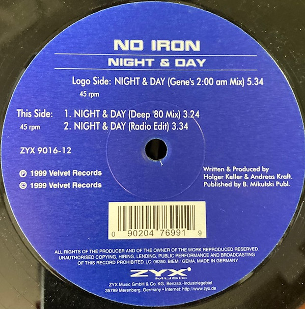 ladda ner album No Iron - Night Day
