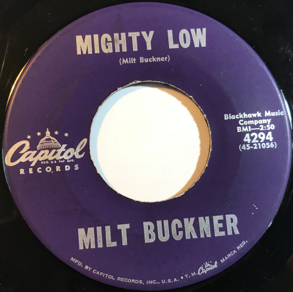 Milt Buckner – Mighty Low (1959, Vinyl) - Discogs